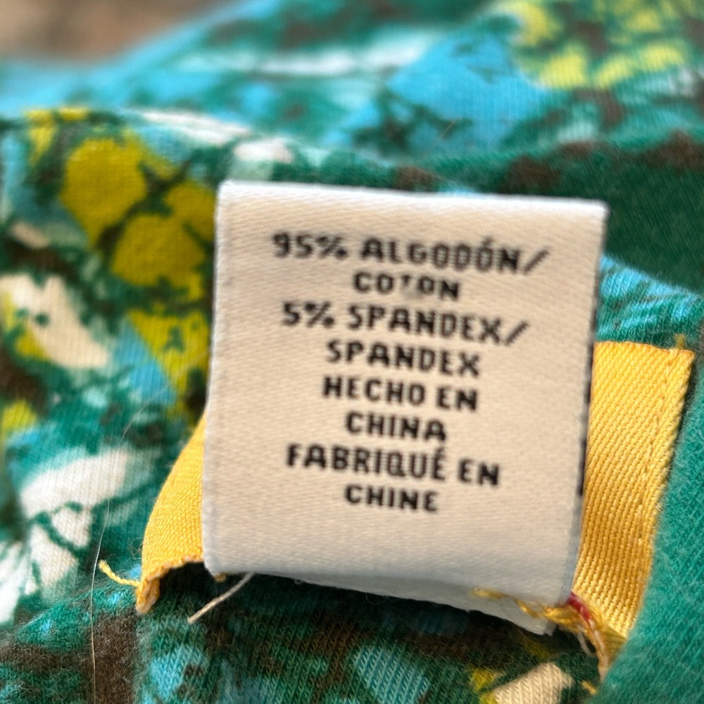 Ruby Rd. Top L In A Green Multicolor Print. Susan… - image 7